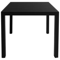 Thumbnail for 5-tlg. Garten-Essgruppe Aluminium Schwarz