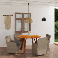 Thumbnail for 5-tlg. Garten-Essgruppe Braun