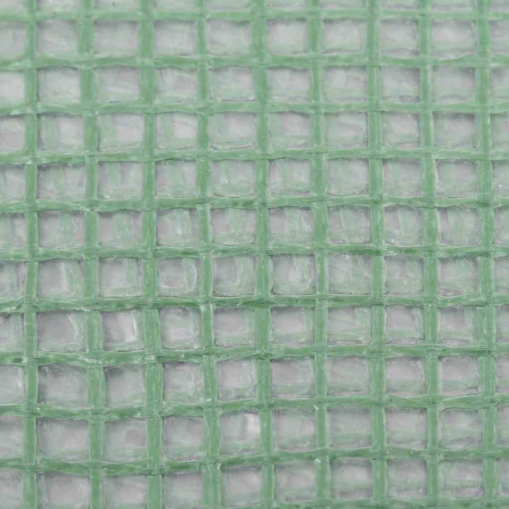 Gewächshaus-Ersatzabdeckung (45 m²) 300x1500x200 cm Grün