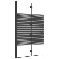 Thumbnail for Faltbare Duschkabine ESG 80x140 cm Schwarz