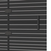 Thumbnail for Faltbare Duschkabine ESG 80x140 cm Schwarz