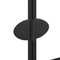 Thumbnail for Faltbare Duschkabine ESG 80x140 cm Schwarz