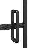 Thumbnail for Faltbare Duschkabine ESG 100x140 cm Schwarz