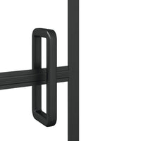 Thumbnail for Duschkabine ESG 116x140 cm Schwarz