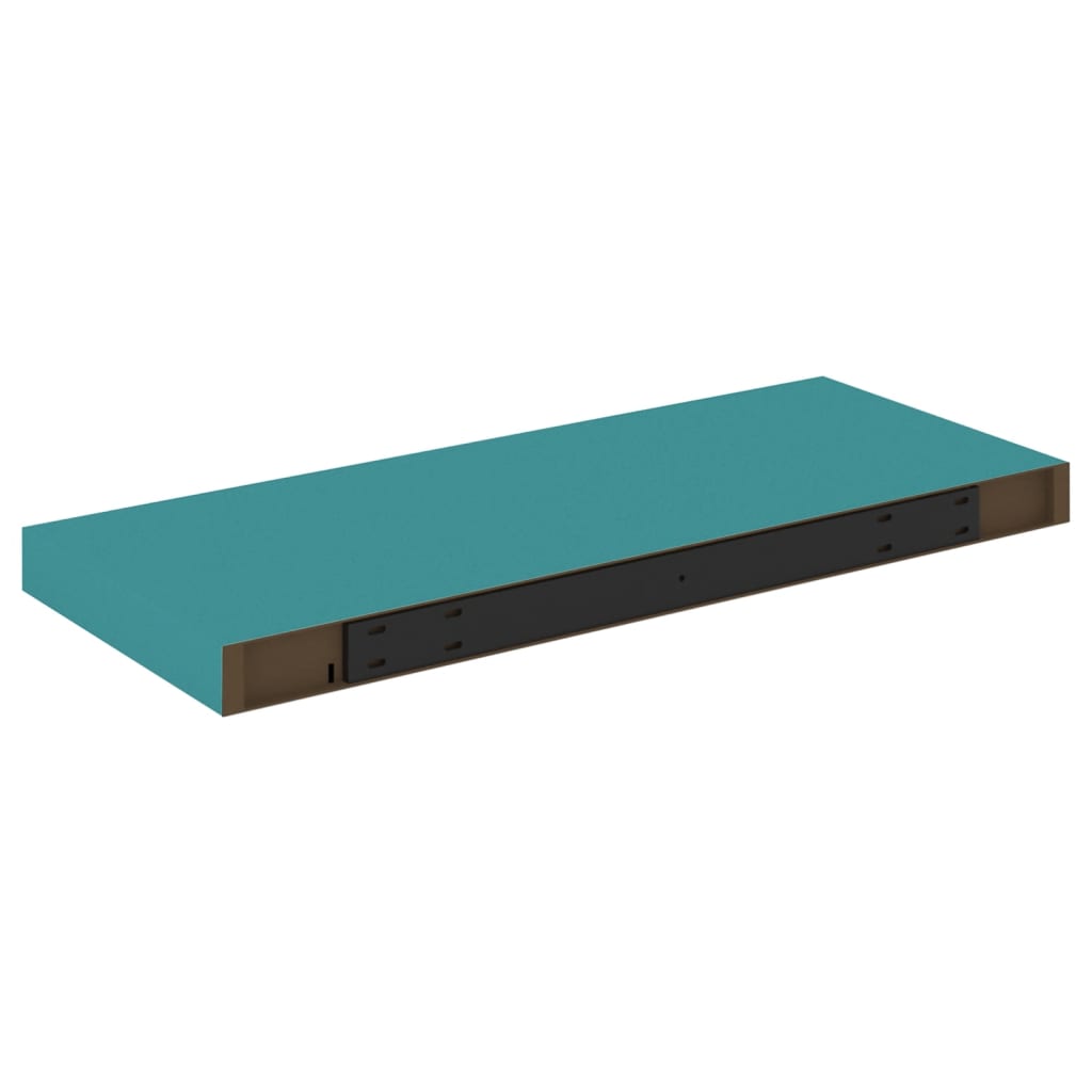 Schweberegal Blau 60x23,5x3,8 cm MDF