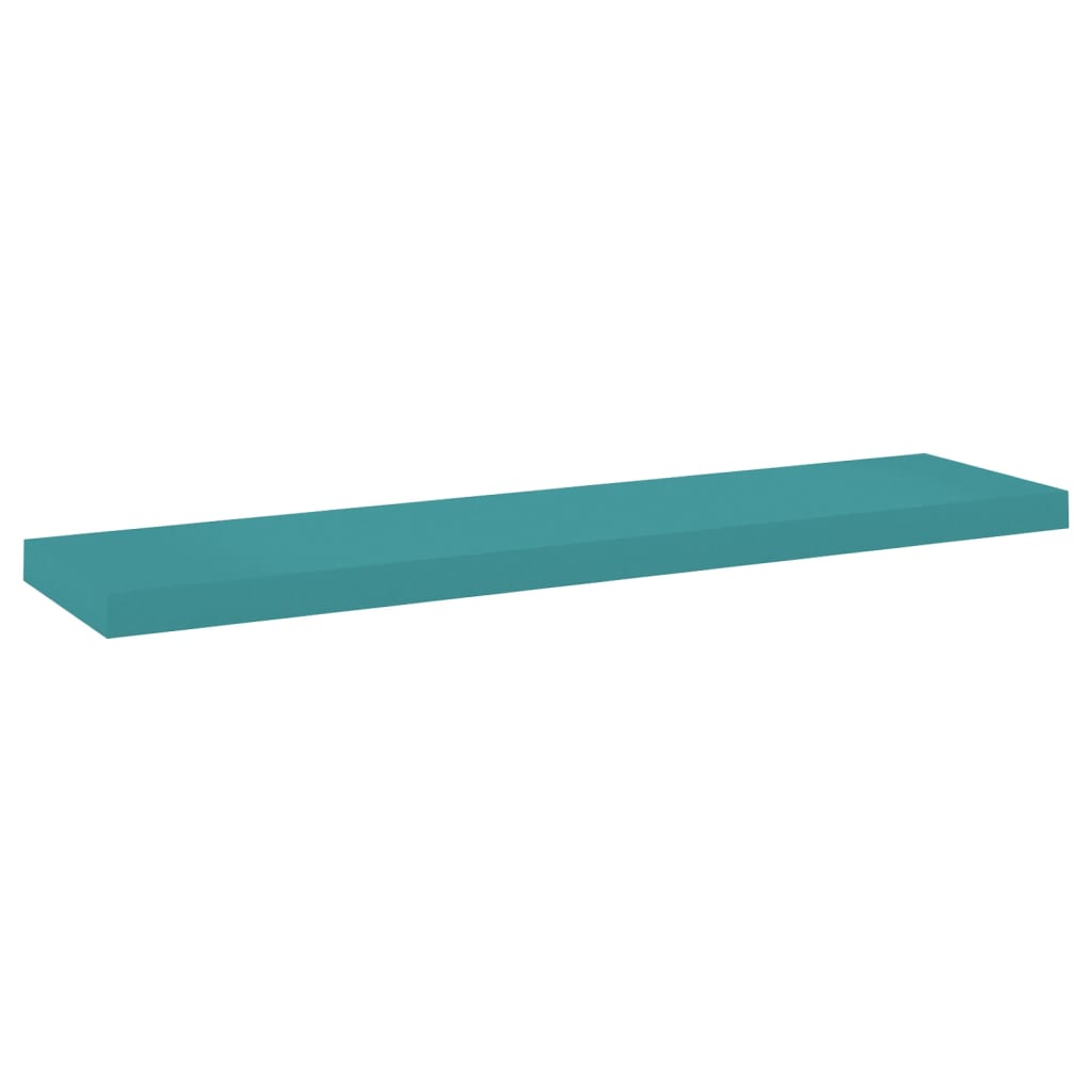 Schweberegal Blau 90x23,5x3,8 cm MDF