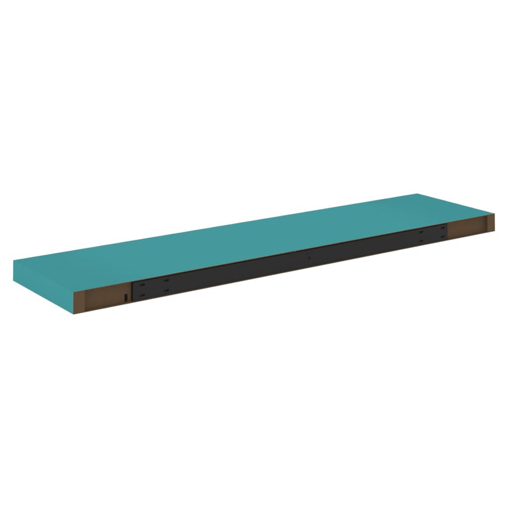 Schweberegal Blau 90x23,5x3,8 cm MDF