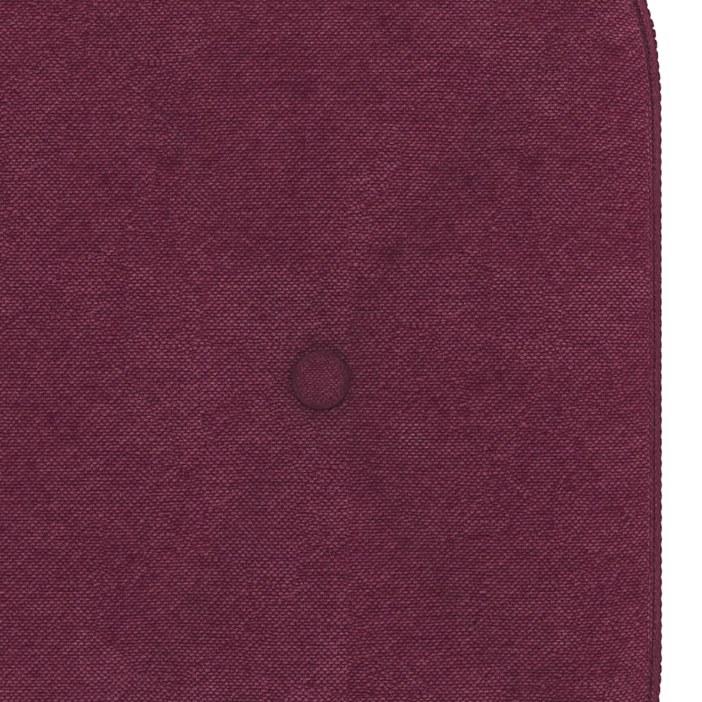 Relaxsessel mit Hocker Lila Stoff