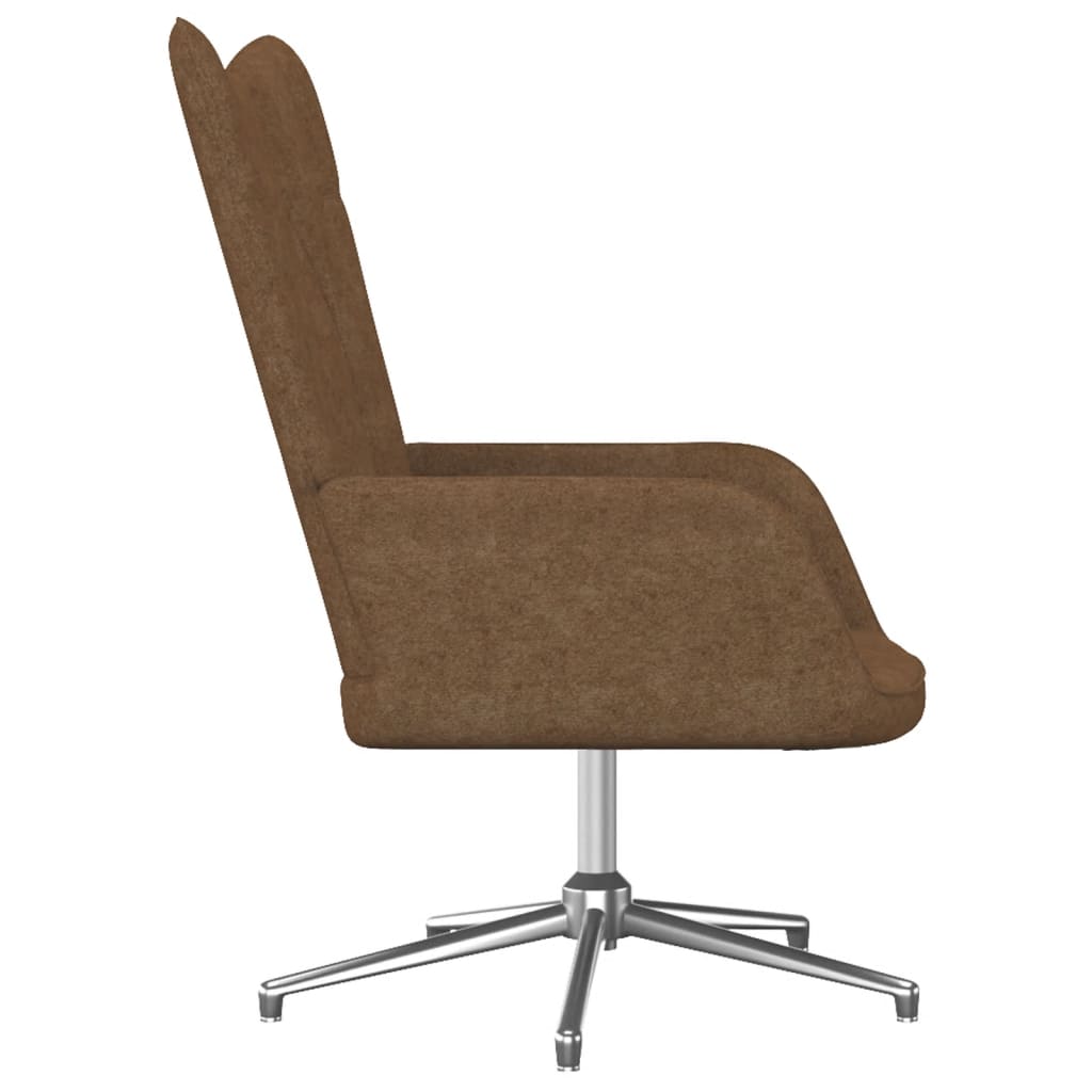 Relaxsessel Taupe Stoff