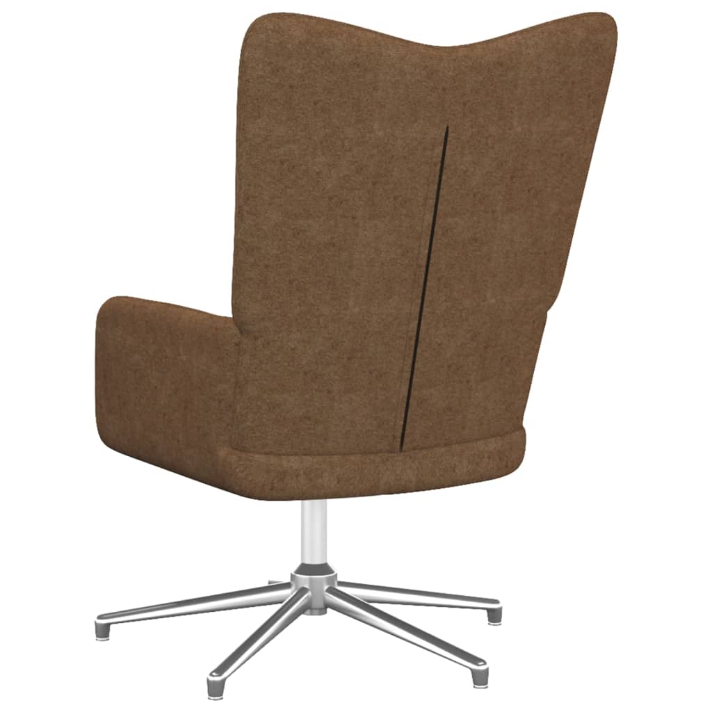 Relaxsessel Taupe Stoff