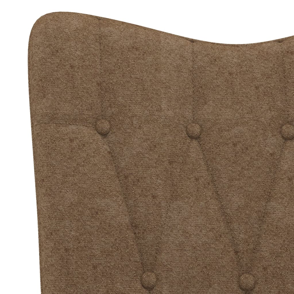 Relaxsessel Taupe Stoff