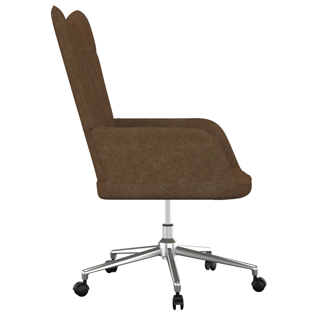 Relaxsessel Braun Stoff