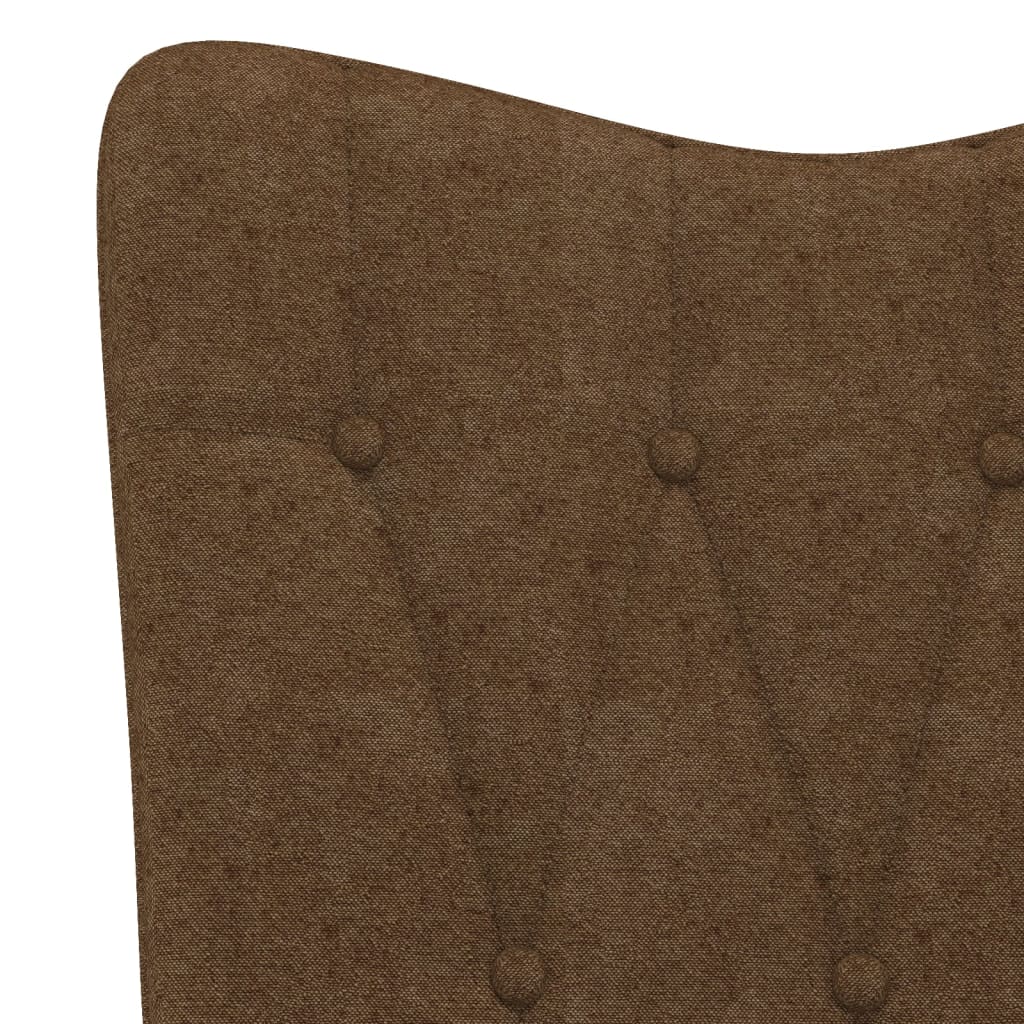Relaxsessel Braun Stoff