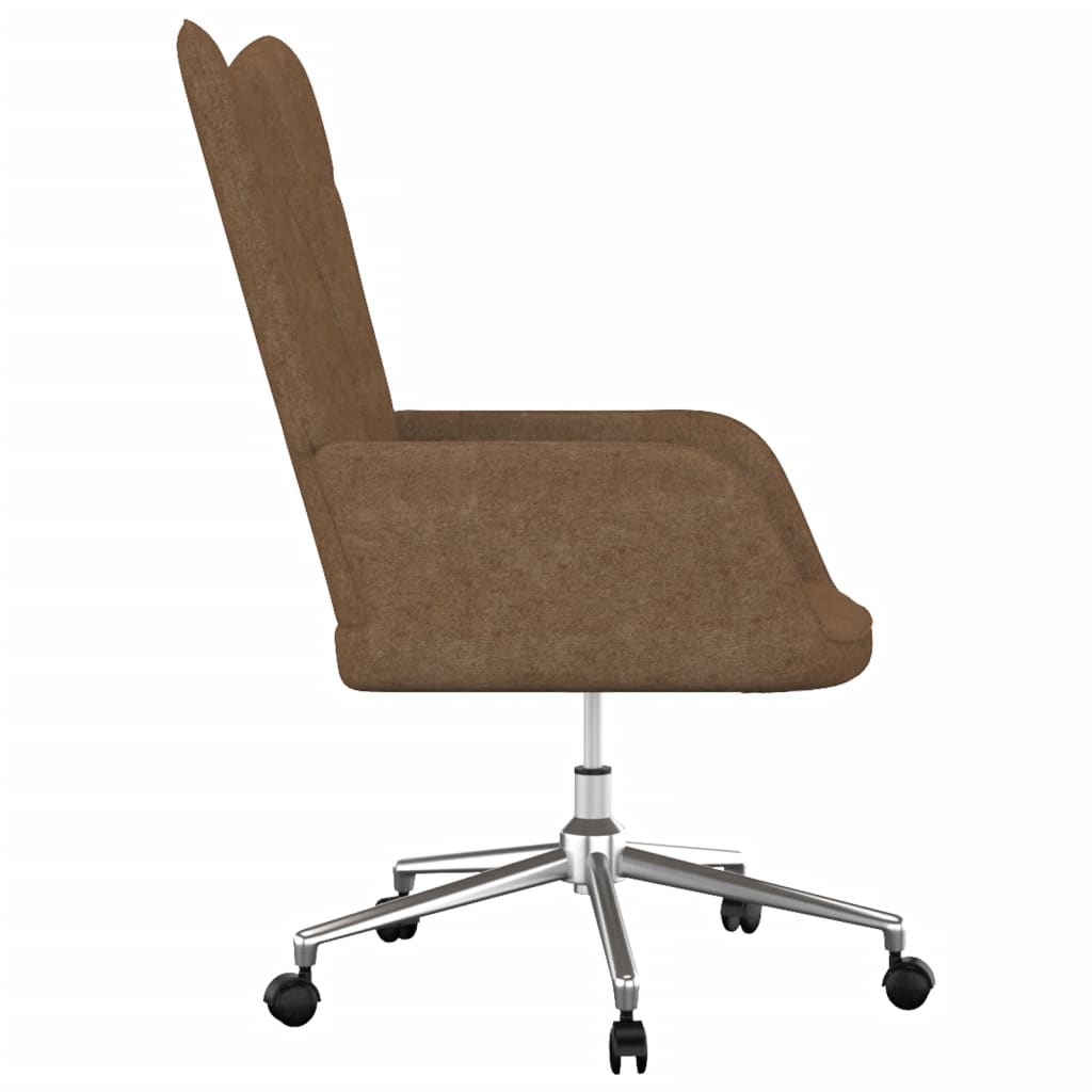 Relaxsessel Taupe Stoff