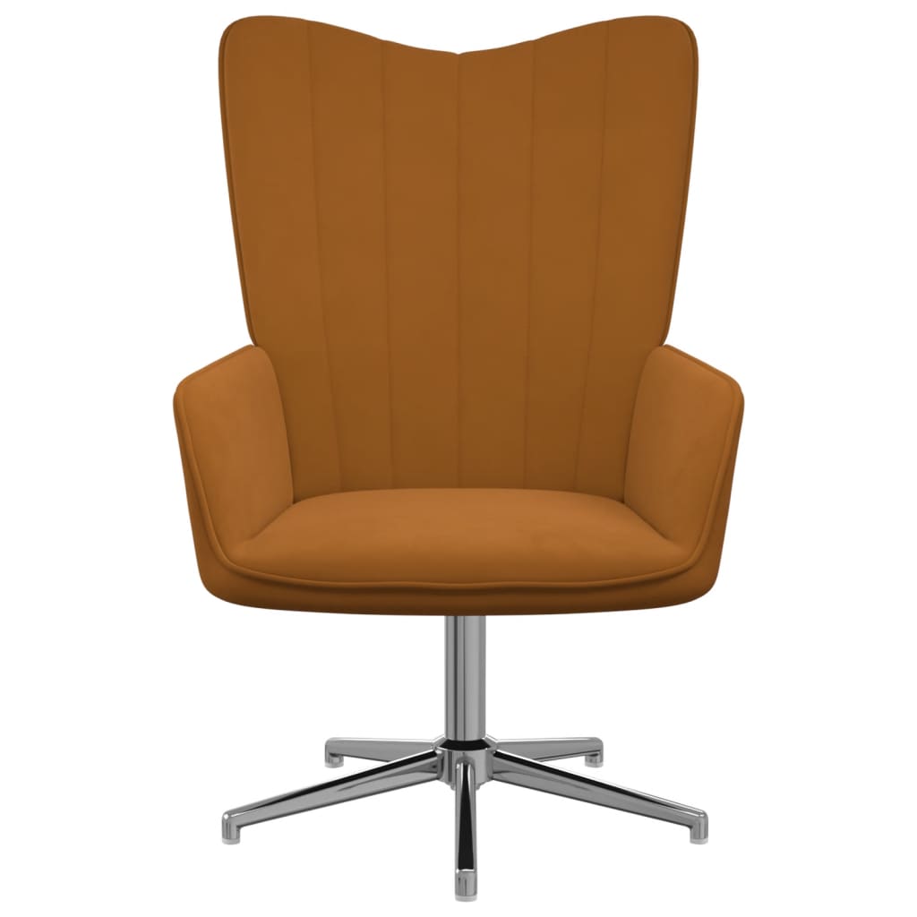 Relaxsessel Braun Samt
