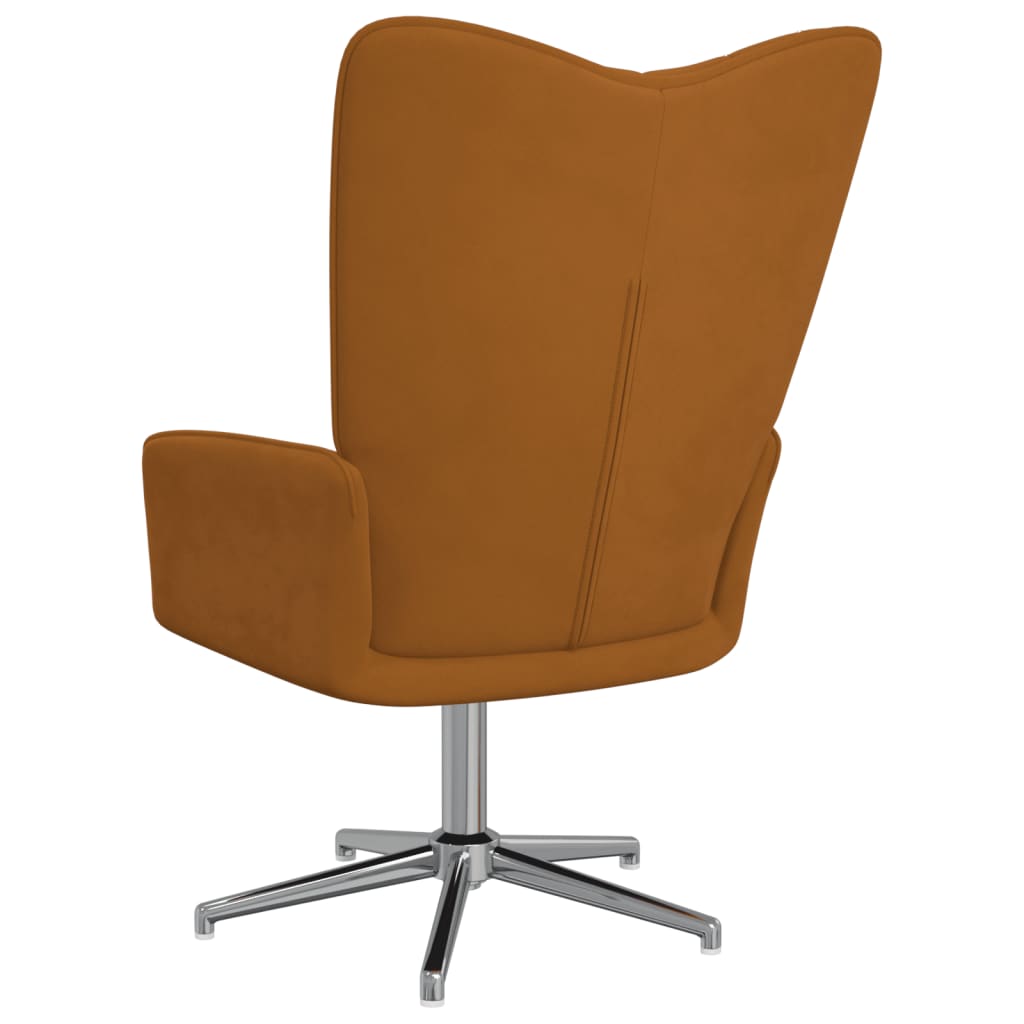 Relaxsessel Braun Samt