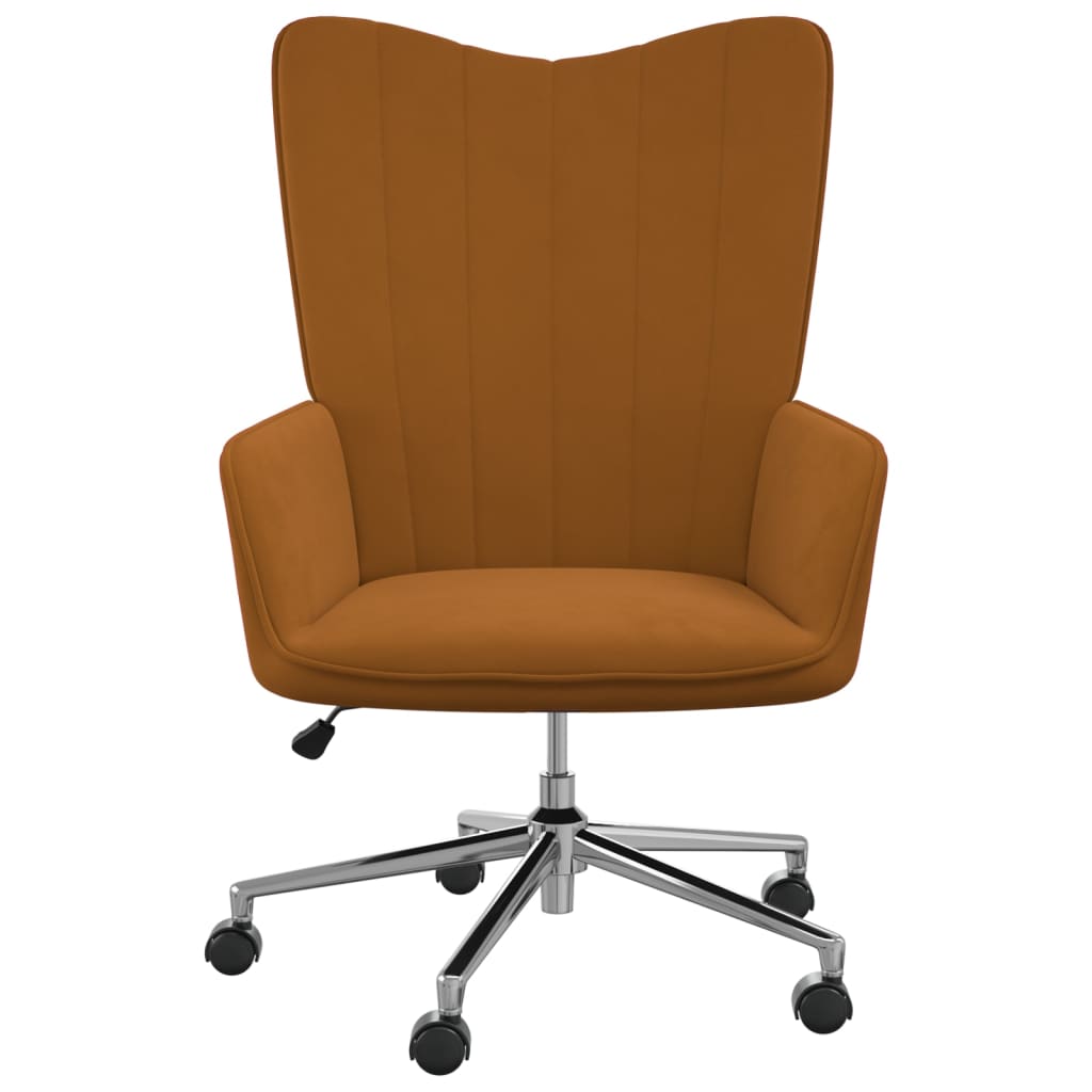 Relaxsessel Braun Samt