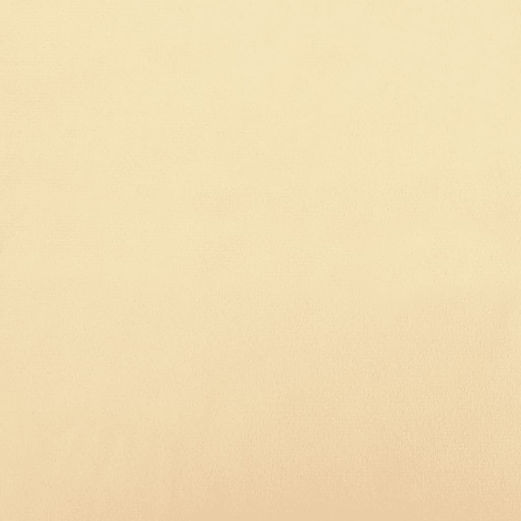 Relaxsessel Cremeweiß Samt und PVC