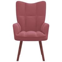 Thumbnail for Relaxsessel Rosa Samt
