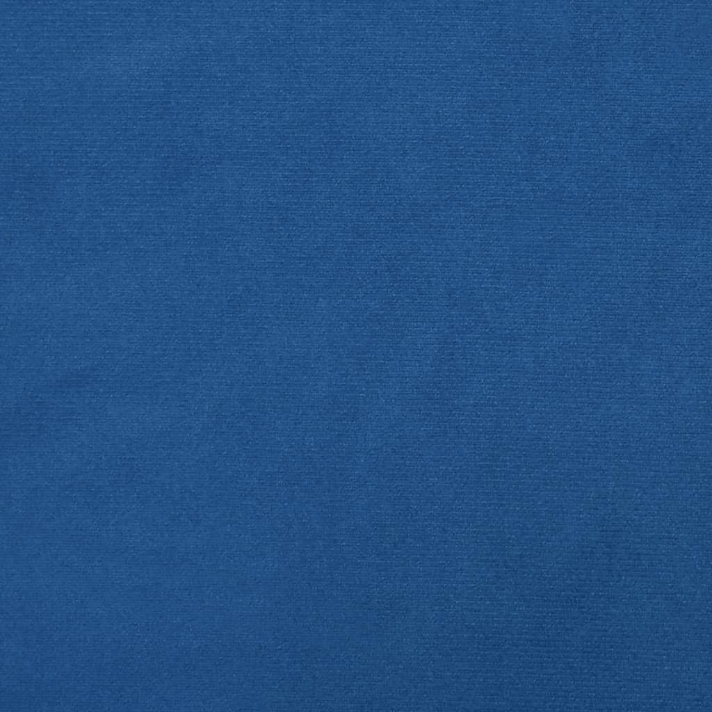 Relaxsessel Blau Samt