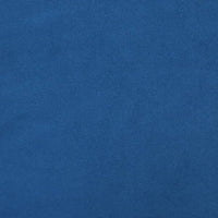 Thumbnail for Relaxsessel mit Hocker Blau Samt