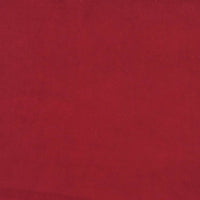 Thumbnail for Schaukelstuhl mit Hocker Samt Weinrot