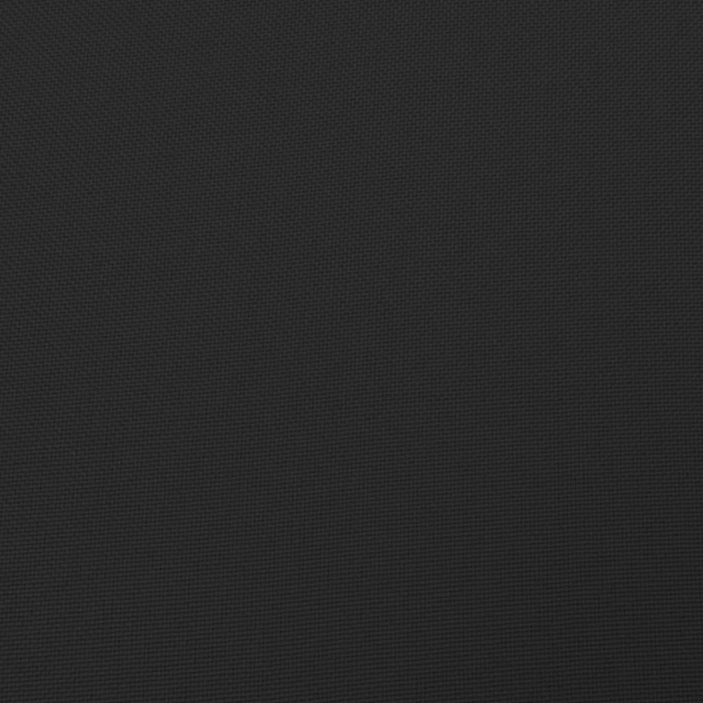 Relaxsessel Verstellbar Schwarz Stoff