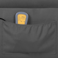 Thumbnail for Massagesessel Dunkelgrau Stoff