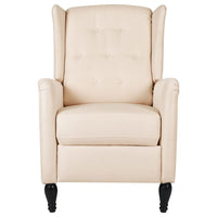 Thumbnail for Massagesessel Creme Stoff