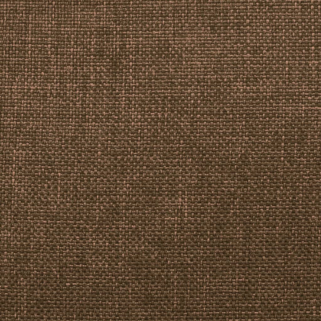 Liegesessel mit Aufstehhilfe Dunkelbraun Stoff