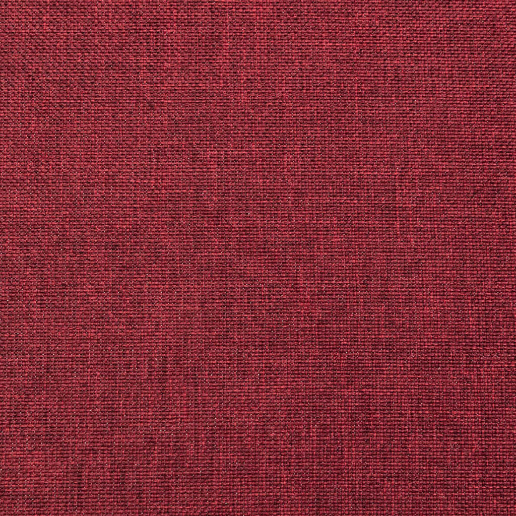 Massagesessel Weinrot Stoff