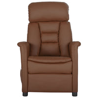 Thumbnail for Massagesessel Braun Kunstleder