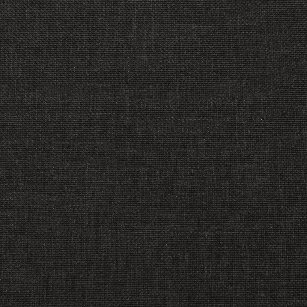 Sessel mit Aufstehhilfe Schwarz Stoff