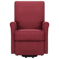 Thumbnail for Aufstehsessel Weinrot Stoff