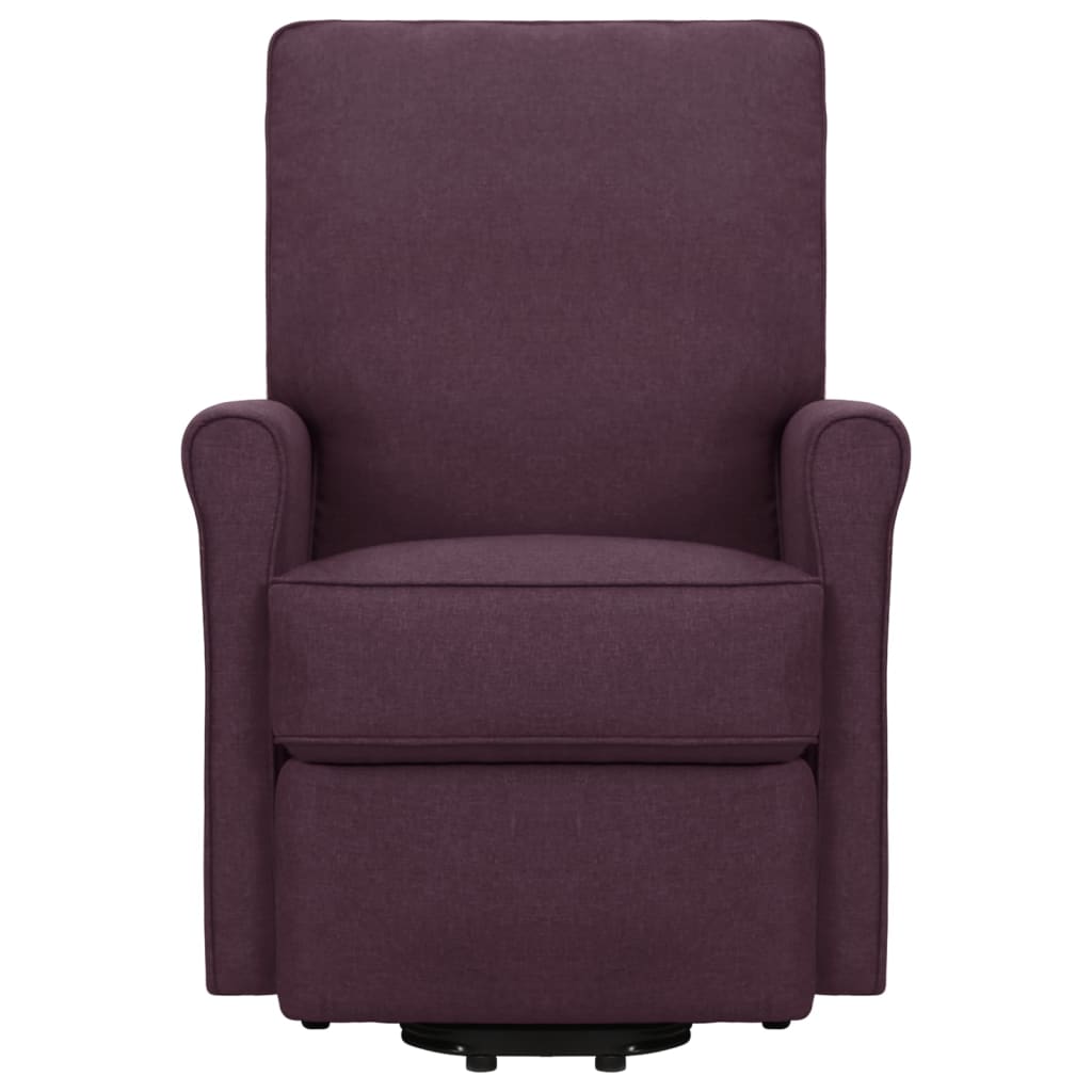 Sessel mit Aufstehhilfe Lila Stoff