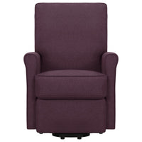 Thumbnail for Sessel mit Aufstehhilfe Lila Stoff