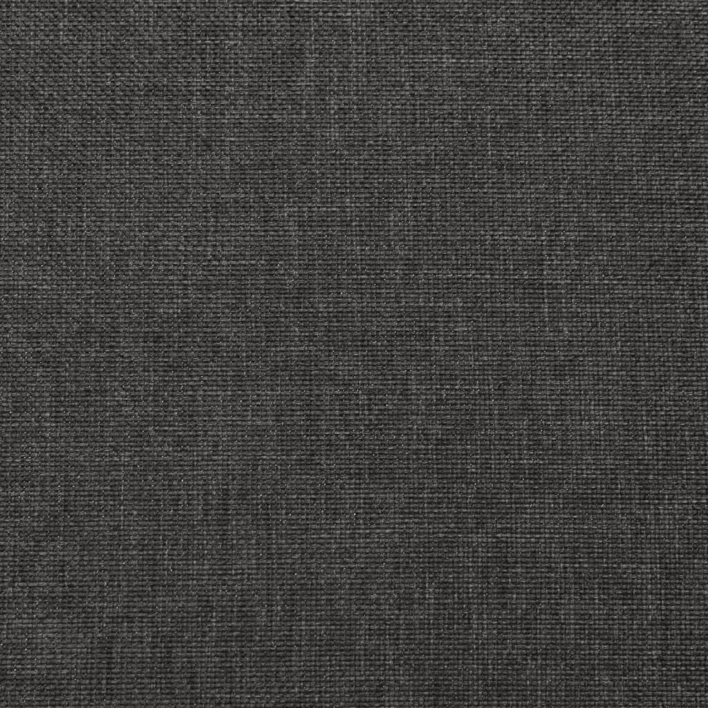 Massagesessel mit Aufstehhilfe Dunkelgrau Stoff