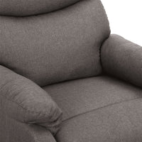 Thumbnail for Sessel mit Aufstehhilfe Hellgrau Stoff