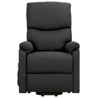 Thumbnail for Massagesessel mit Aufstehhilfe Dunkelgrau Stoff