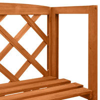 Thumbnail for Spalier mit Ablagen 55x30x140 cm Massivholz Tanne