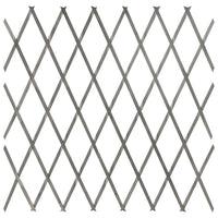 Thumbnail for Rankzäune 5 Stk. Grau Massivholz Tanne 180x80 cm