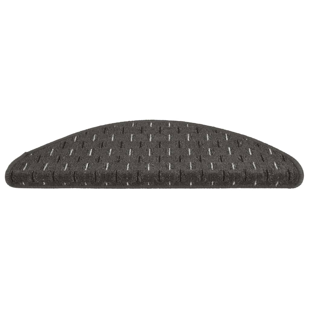 Treppenmatten 15 Stk. Anthrazit 56x20 cm