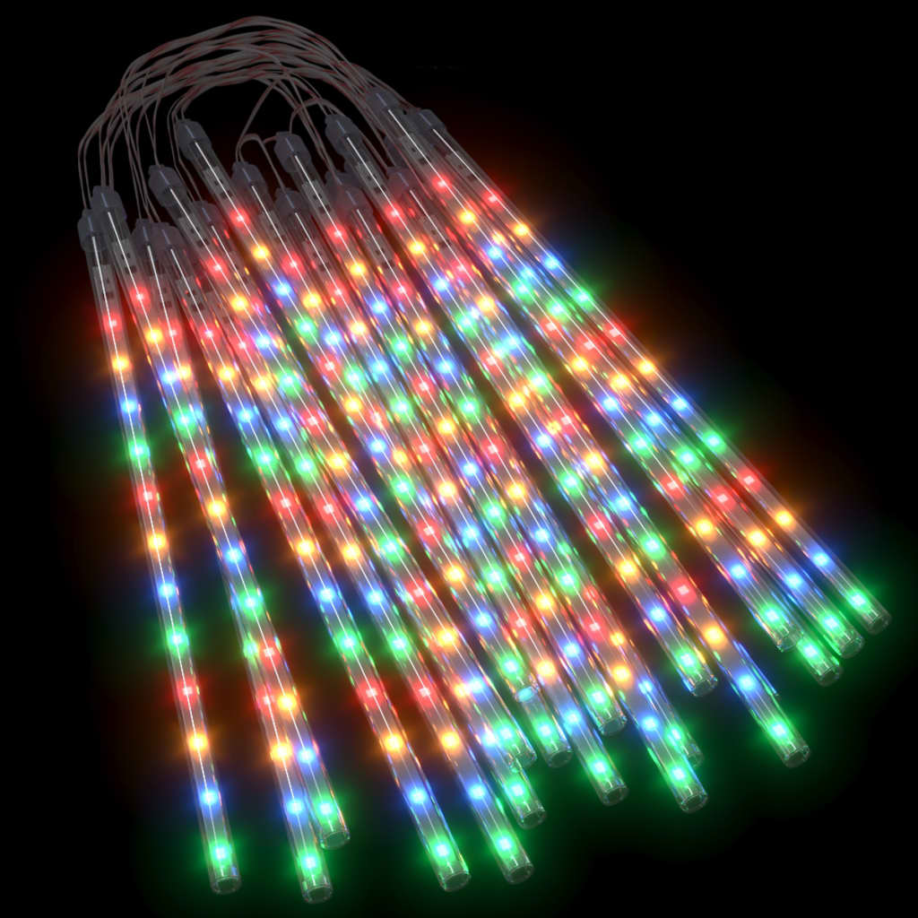 20 Stk. Meteorlichter 30 cm 480 LEDs Innen- Außenbereich Mehrfarbig