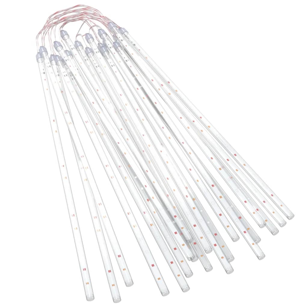 Meteorlichter 20 Stk. 50 cm Mehrfarbig 720 LEDs Indoor Outdoor