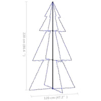 Thumbnail for Weihnachtsbaum Kegelform 300 LEDs Innen- und Außenbereich 120x220 cm