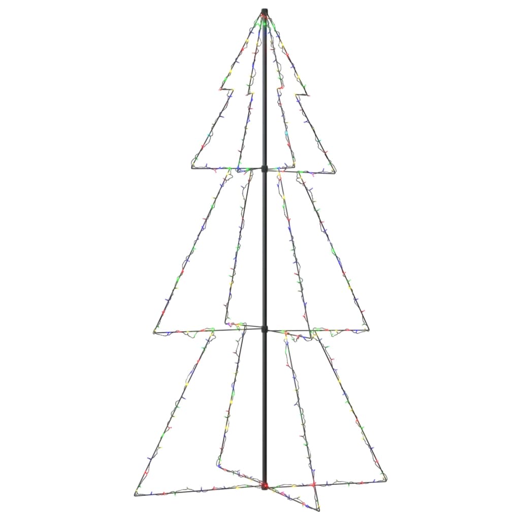 Weihnachtsbaum Kegelform 300 LEDs Innen- und Außenbereich 120x220 cm
