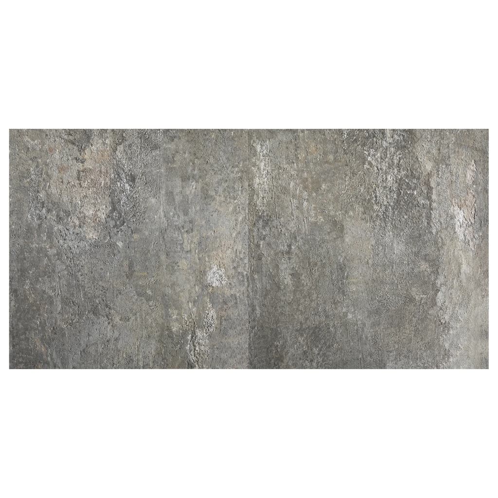 PVC-Fliesen Selbstklebend 20 Stk. 1,86 m² Grau