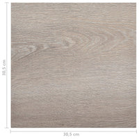 Thumbnail for PVC-Fliesen Selbstklebend 20 Stk. 1,86 m² Taupe