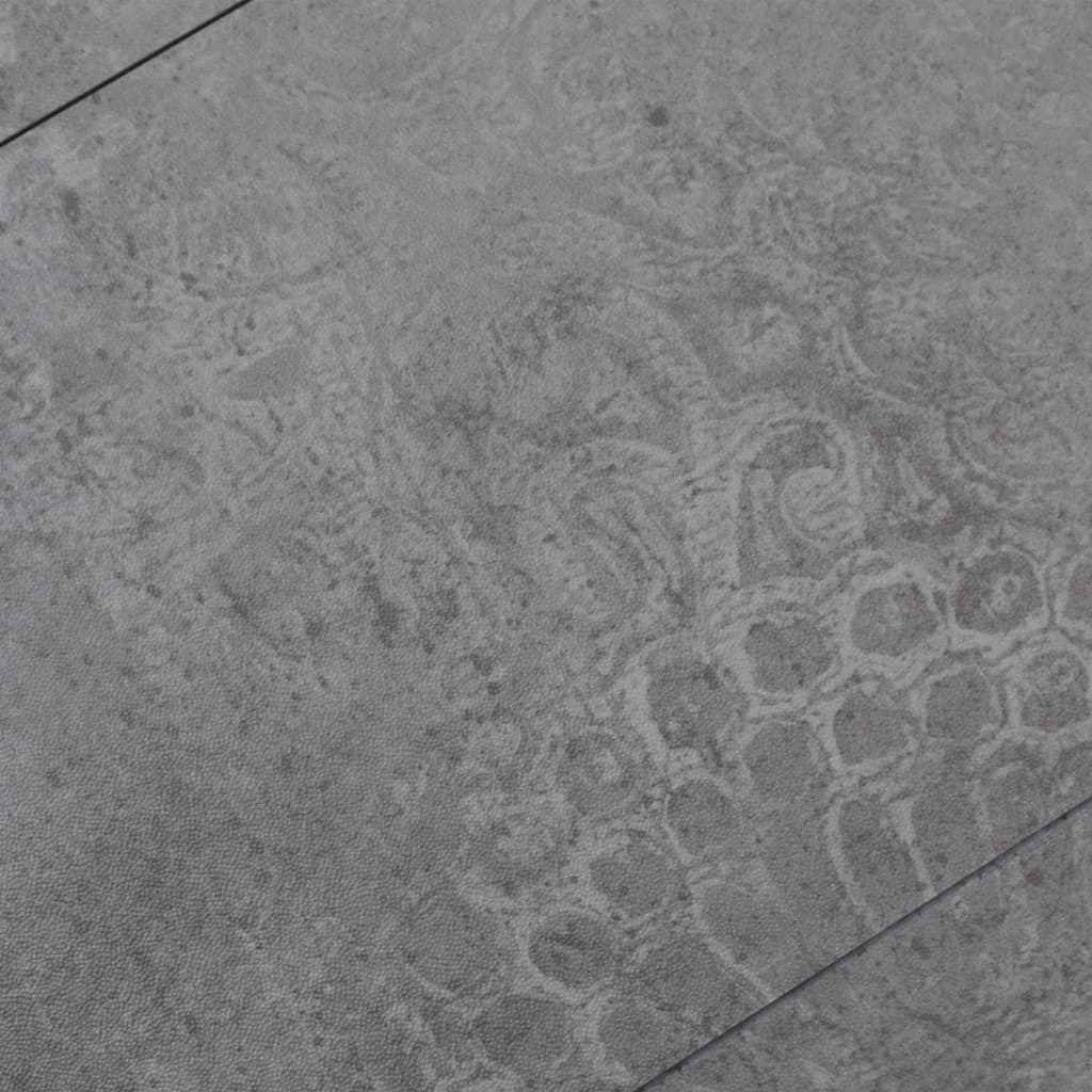 PVC Laminat Dielen Selbstklebend 5,21 m² 2 mm Betongrau