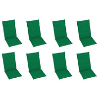 Thumbnail for Garten-Liegestühle mit Kissen 8 Stk. Massivholz Teak